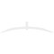Ekena Millwork Archdale Architectural Grade PVC Gable Bracket, 96"W x 20"H x 2"D x 4"F, 5/12 Pitch GBP096X20X0204ARC00 - alternate 4